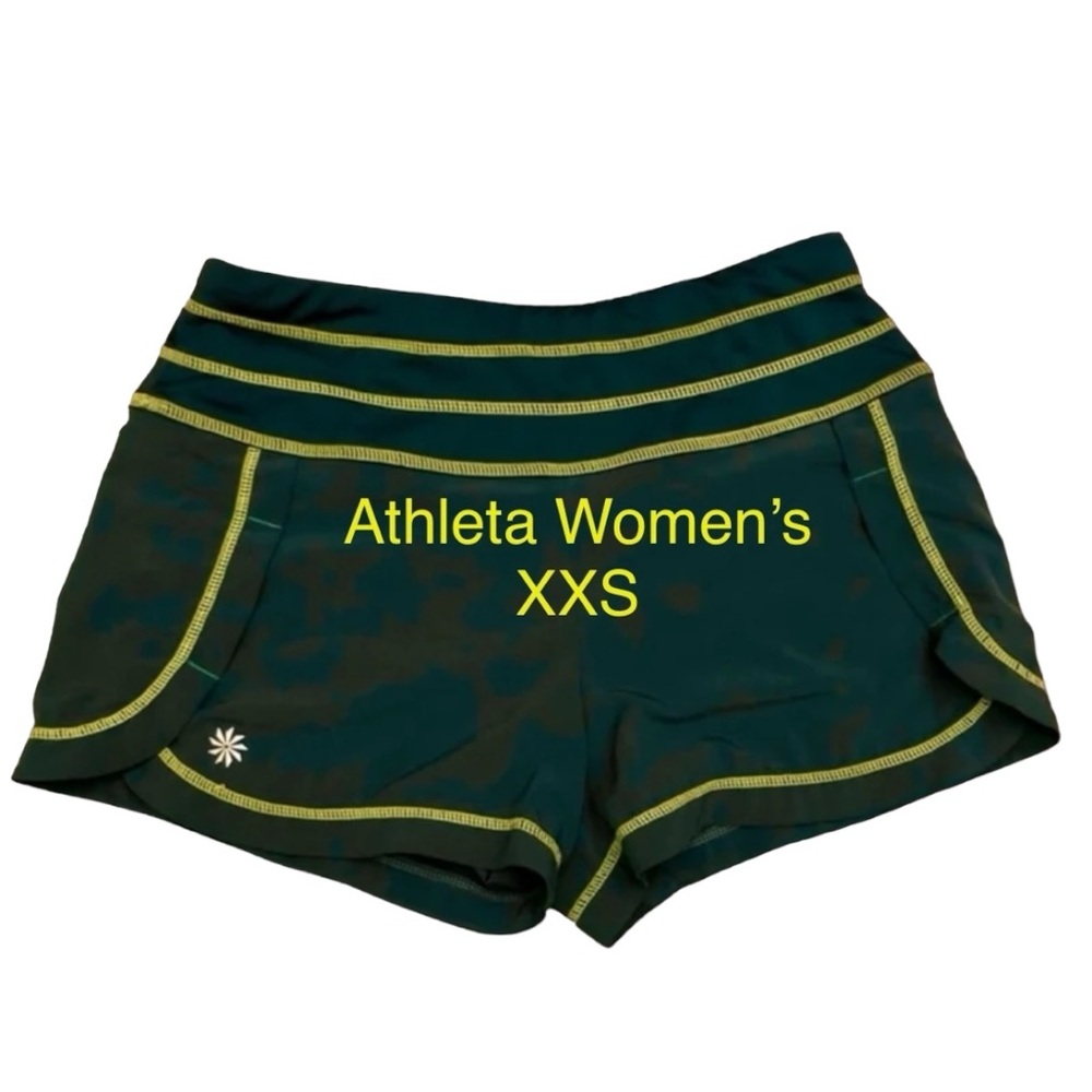 Athleta running shorts xxs 0